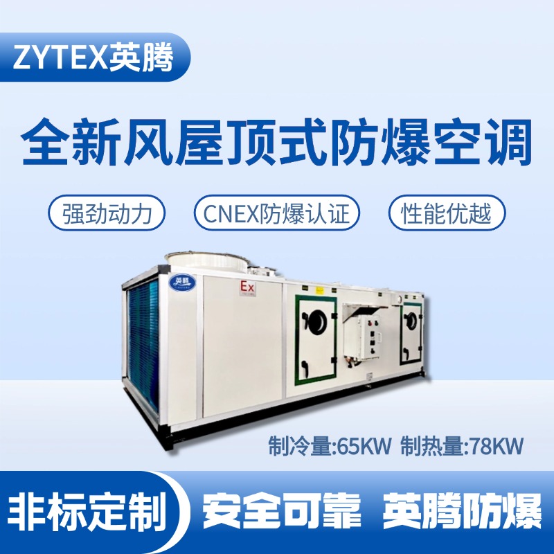 BZKT-65Ex(X) 全新風屋頂式防爆空調 危險品庫使用