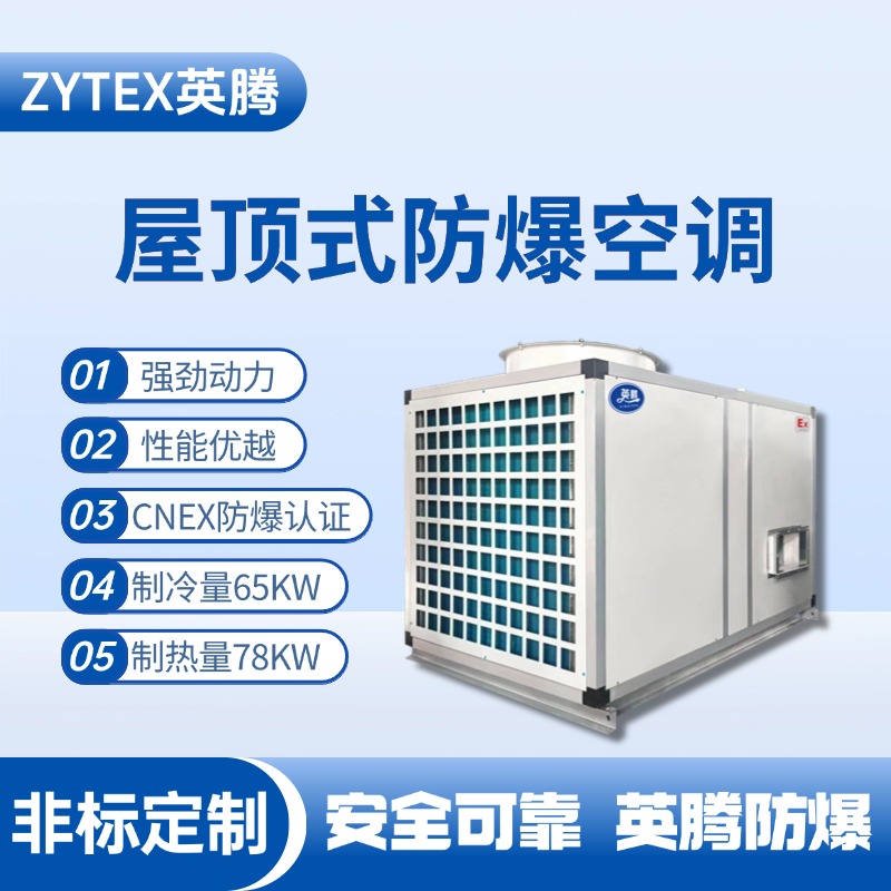 BZKT-65Ex 屋頂式防爆空調 鞭炮制造廠使用