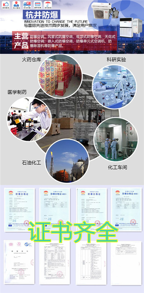 氨水庫多聯式防爆空調圖片